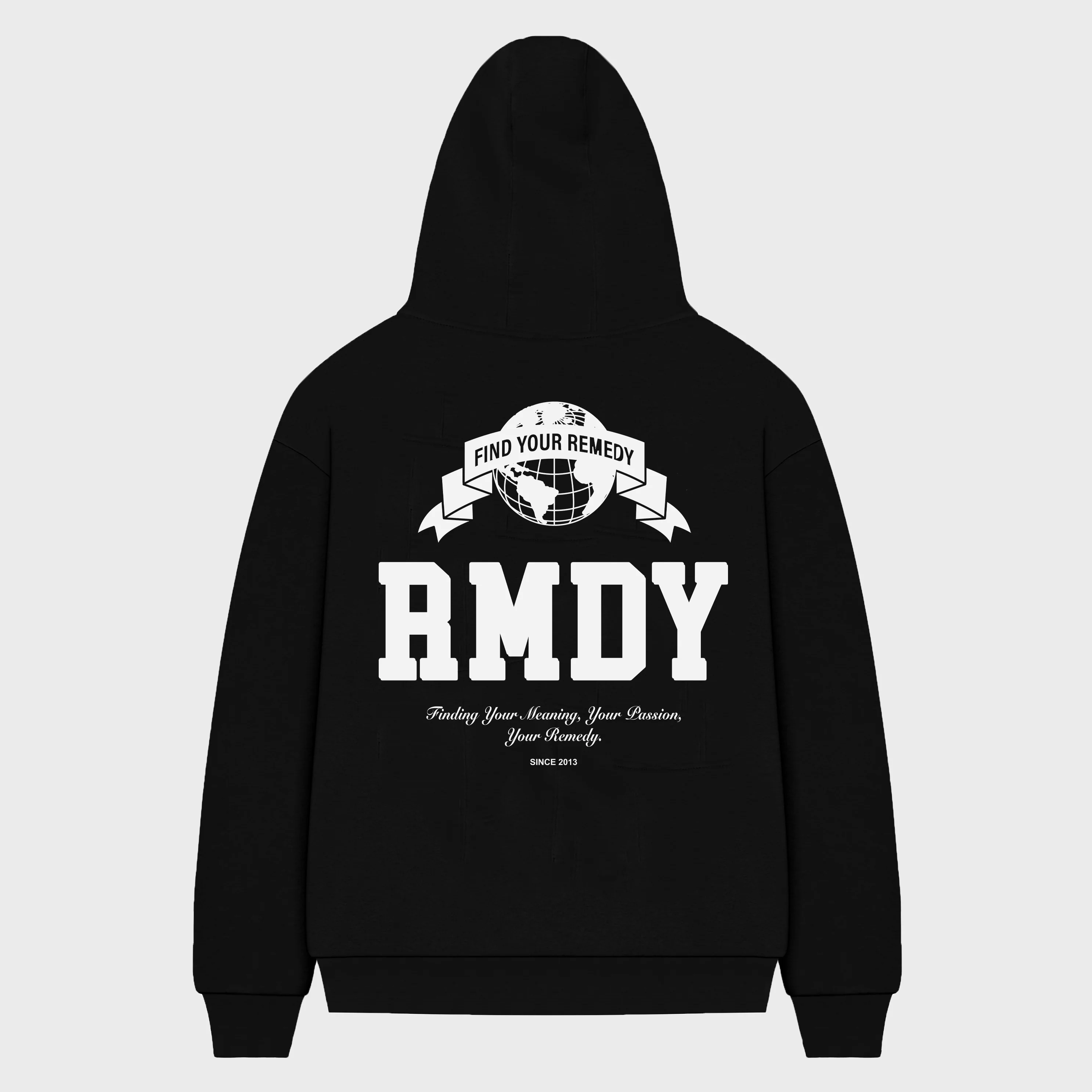Gone Global Black Hoodie